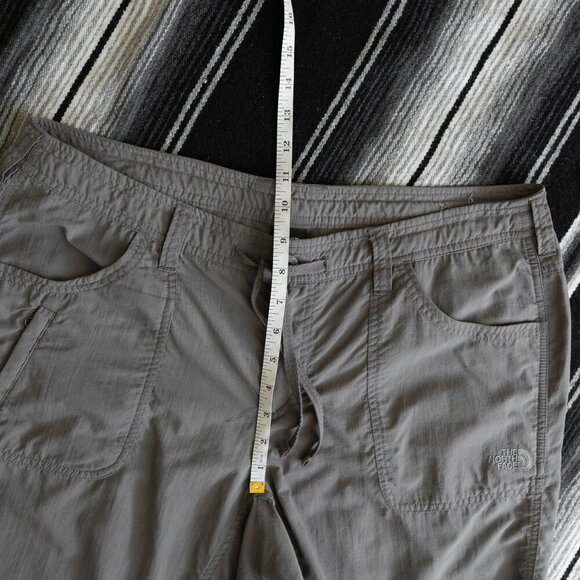 THE NORTH FACE Womens Sz 14 Gray Horizon Tempest Convertible Capri to Long Pants - Picture 8 of 10